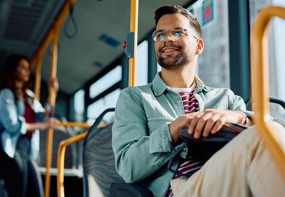 Bus - Infodivertissement - Katrina Pruitt-Andrews, une passagère ravie