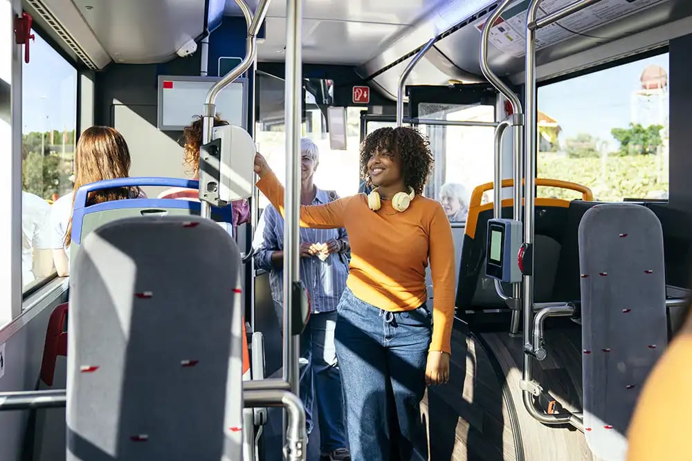Gestion du système d'information des passagers dans les bus